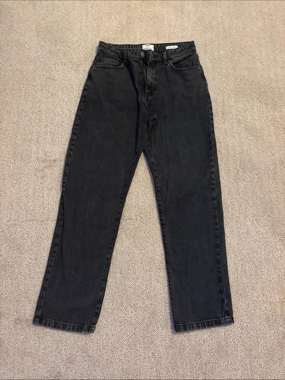 Cotton On women’s Slim Straight Black Jeans